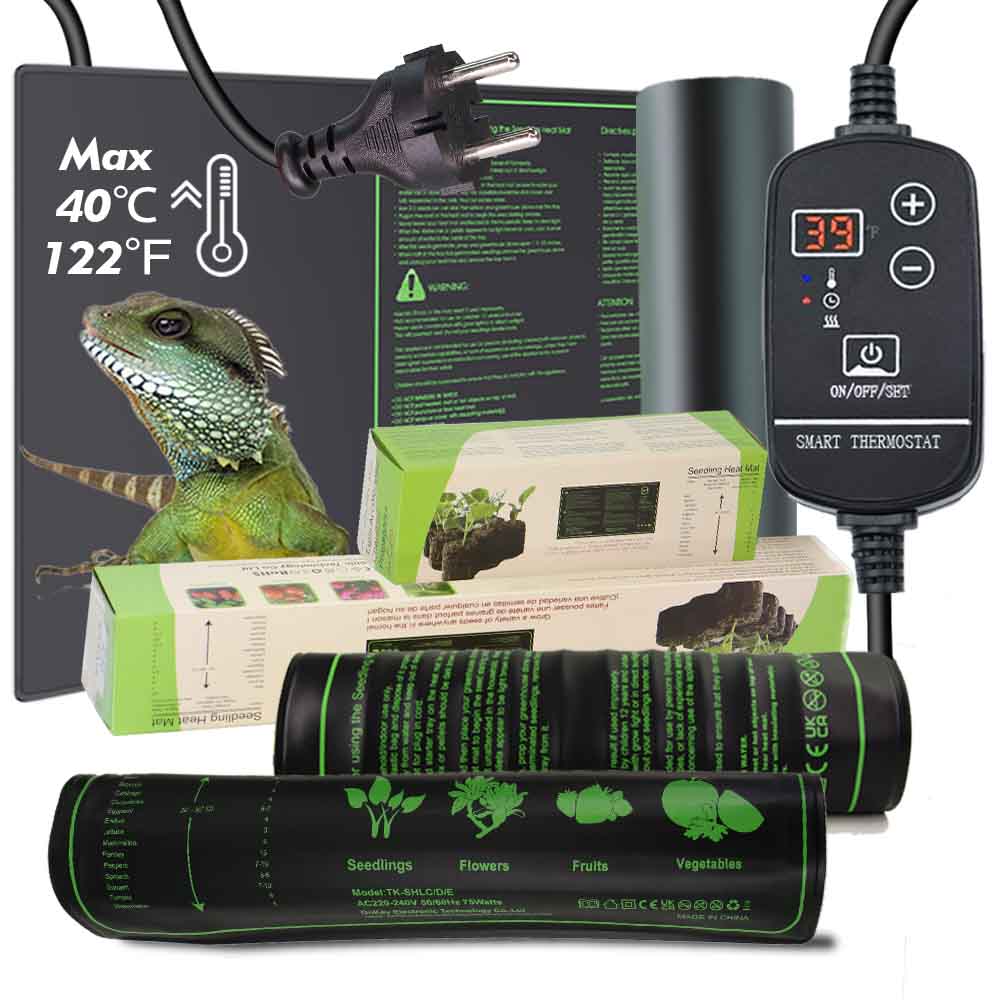 แผ่นทำความร้อนต้นไม้7-100วัตต์ - Seedling Heat Mat บทวิจารณ์และราคา
