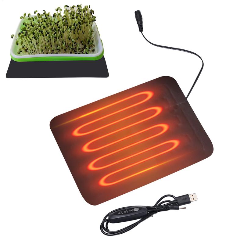 ต้นกล้าความร้อนในร่มพืชการงอกก - Seedling Heat Mat บทวิจารณ์และราคา