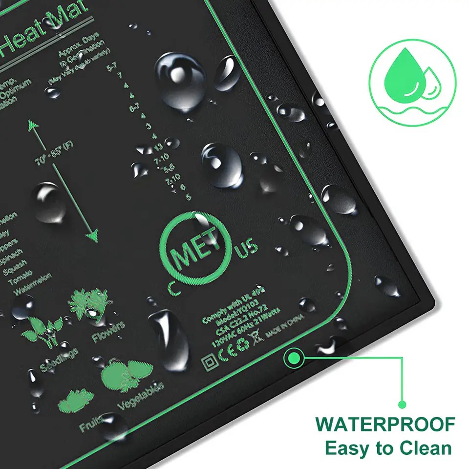 10/25/50 ซม.ต้นกล้าความร้อนในร - Seedling Heat Mat บทวิจารณ์และราคา