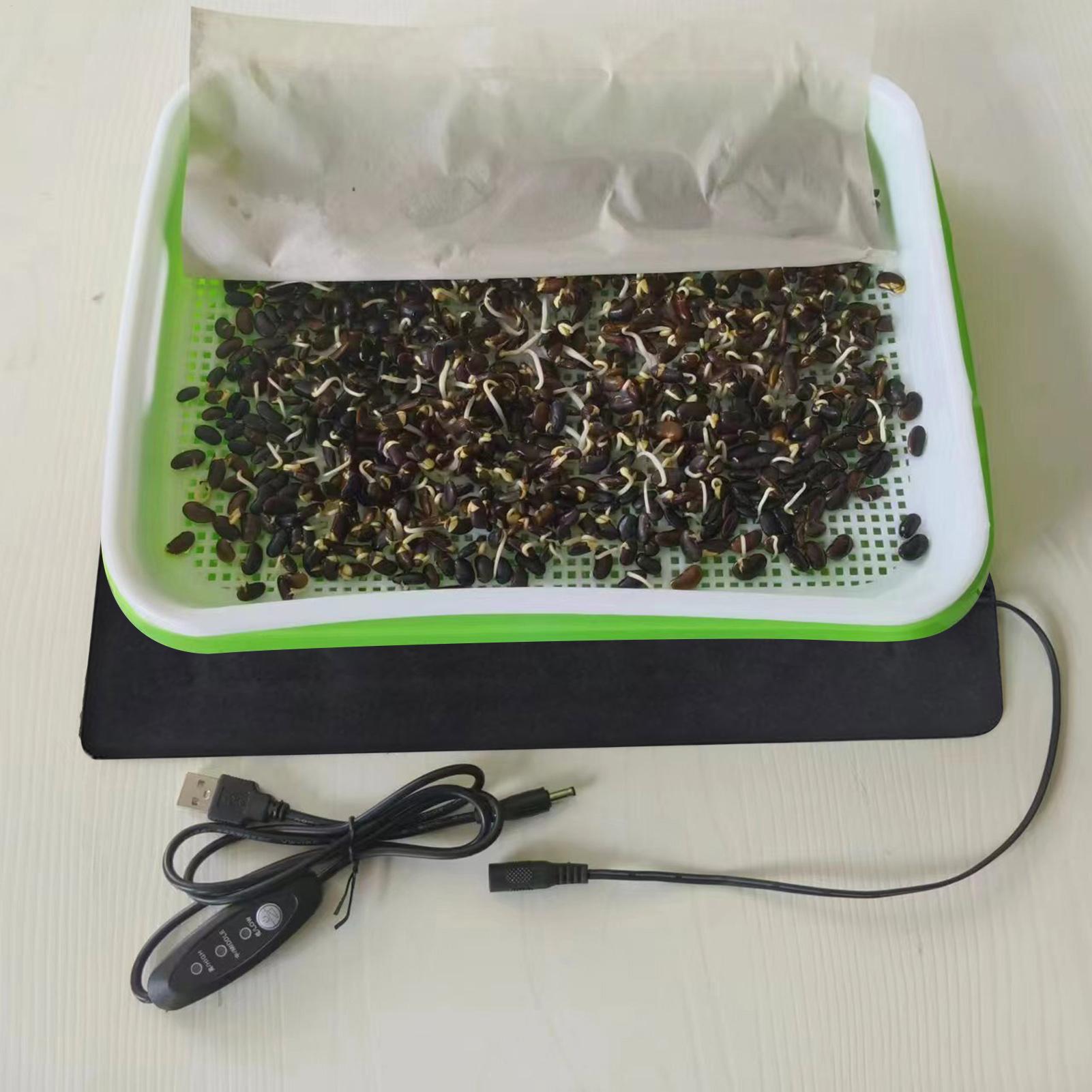 แผ่นทำความร้อนสำหรับเพาะกล้าพื - Seedling Heat Mat บทวิจารณ์และราคา