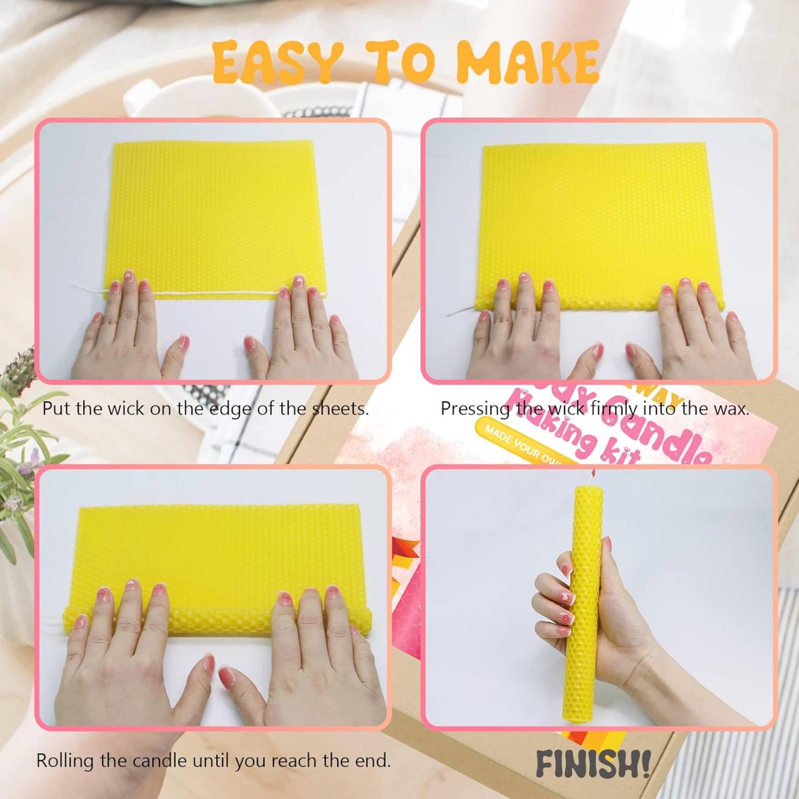 แผ่นขี้ผึ้งรังผึ้งหลากสี 24 ชิ - Beehive Frame Wax บทวิจารณ์และราคา