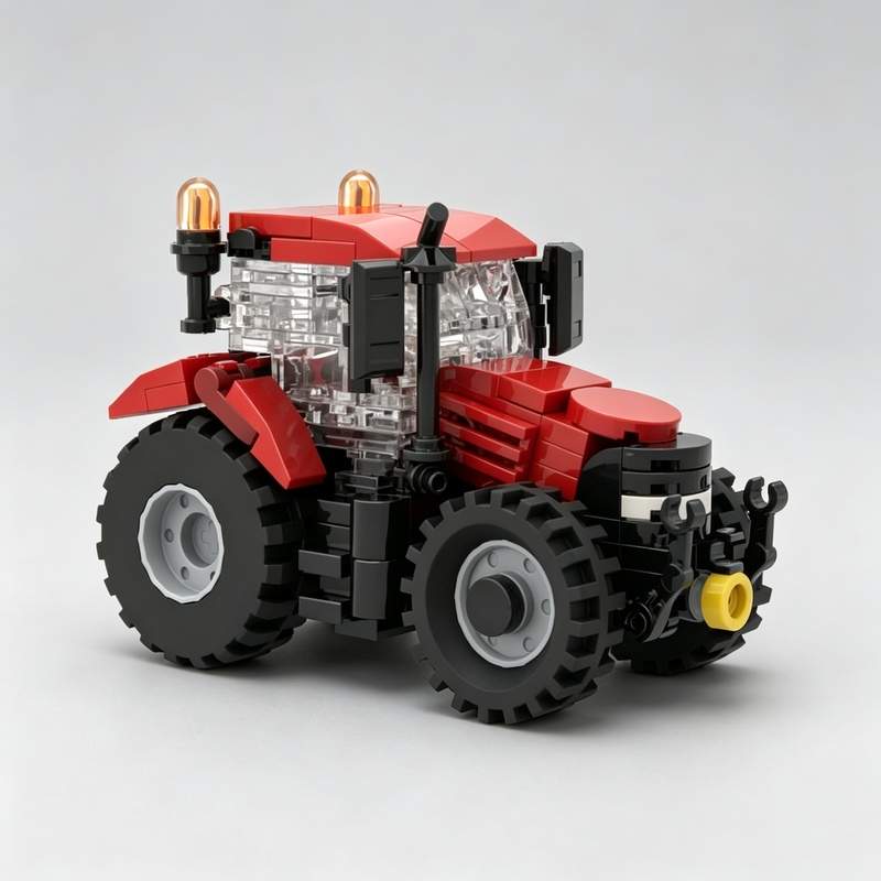 186 ชิ้น บล็อกประกอบรถแทรกเตอร - Agriculture Farming Education บทวิจารณ์และราคา
